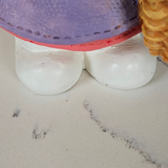 Whimsical Springtime Easter Bunny Figurines Set Happy Easter Decor Spring Garden - Picture 7 of 11